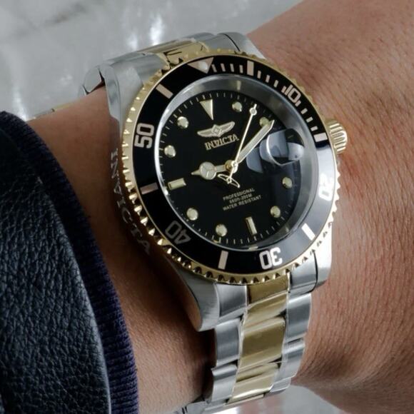 Invicta Pro Diver Men's Watch - 40mm, Steel, Gold (26973)- NEW IN BOX - Picture 13 of 13